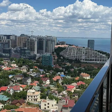 Apartment аркадия, каманина,квартира с террасой с видом на море